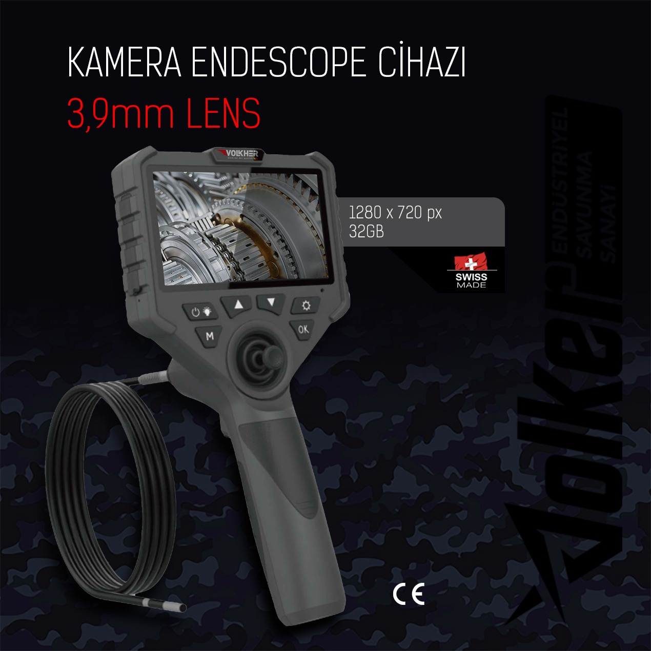 Volkher Kamera Endoskopi Cihazı V1 — VLK-V1/32GB