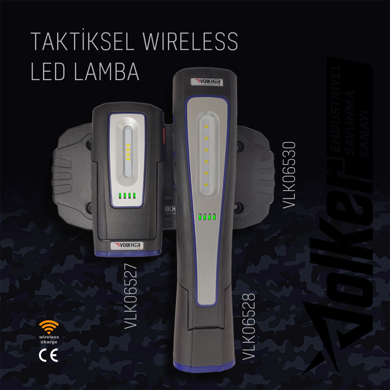 Taktiksel Wireless Led Lamba