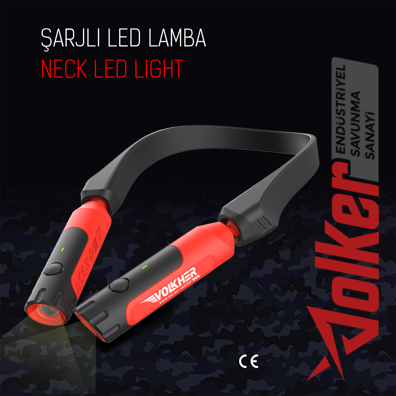 Volkher Neck LED Light — Boyun Çalışma Lambası