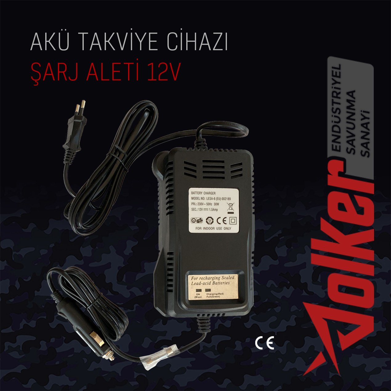 Akü Takviye Cihazı Şarj Aleti 12V